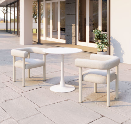 Sunbath Dining Chair (Set of 2) White