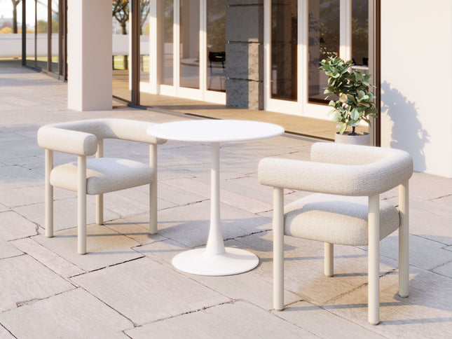 Sunbath Dining Chair (Set of 2) White