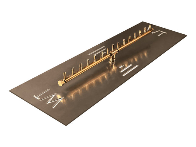 Toplina - Rectangular Concrete Fire Pit Table