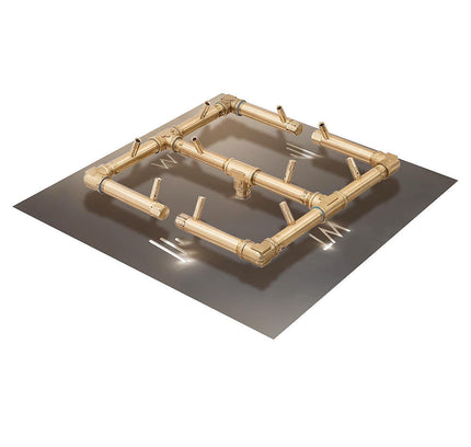Platz - Square Concrete Fire Pit Table