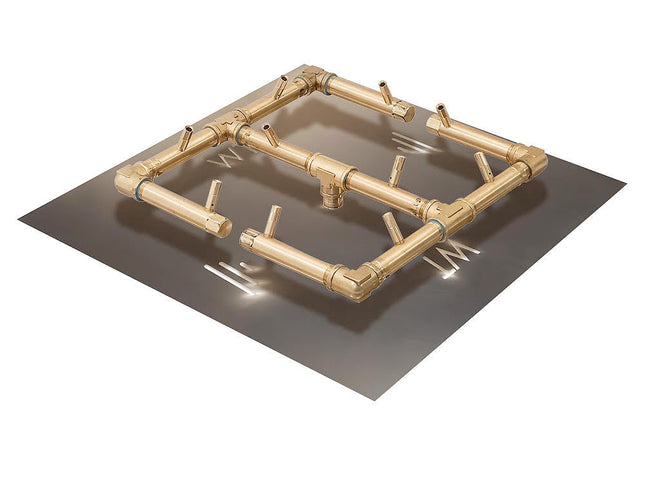 Platz - Square Concrete Fire Pit Table