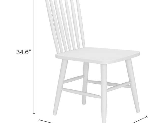 Zeilen Dining Chair (Set of 2) White