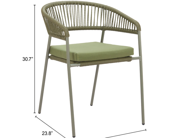 Skye Dining Chair (Set of 2) Green