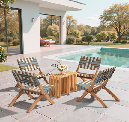 Riviera Extendable Stool (Set of 2) Natural