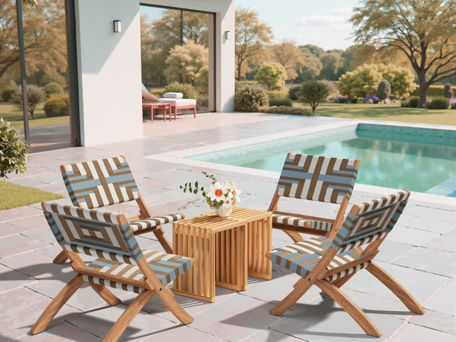 Riviera Extendable Stool (Set of 2) Natural