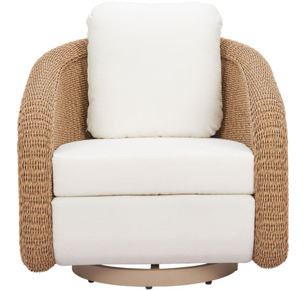 Solara Swivel Chair Ivory