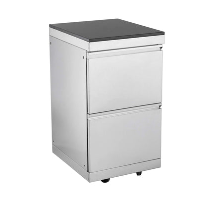 Castelle Flame 62-Inch 6-Burner Gas Outdoor Grill Island With Wine Cooler And Rotisserie