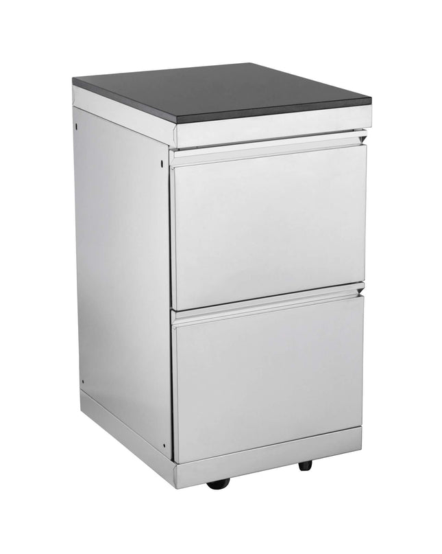 Castelle Flame 62-Inch 6-Burner Gas Outdoor Grill Island With Wine Cooler And Rotisserie