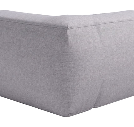 Luanda Corner Chair Gray