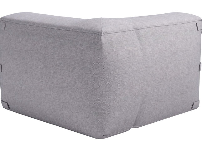 Luanda Corner Chair Gray