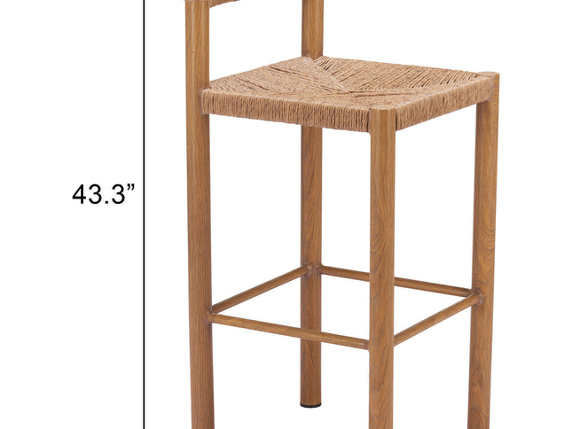 Iska Barstool (Set of 2) Natural