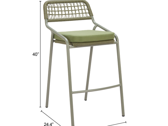 Rio Barstool (Set of 2) Green