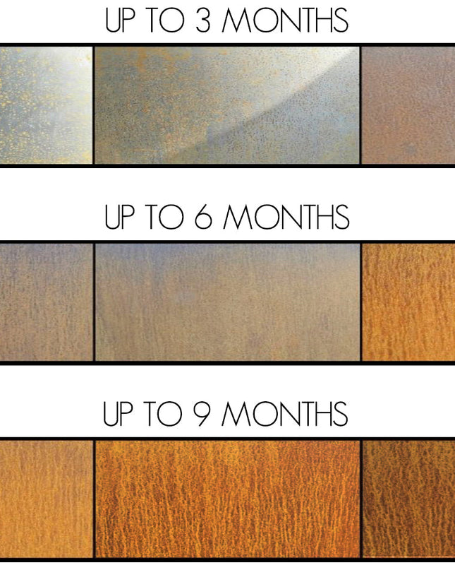 Wood-Burning Circular Corten Steel Fire Pit