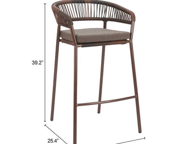Skye Barstool (Set of 2) Brown