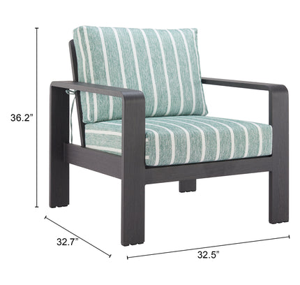 Rolig Armchair Green