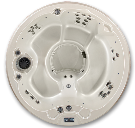 Northstar Round Hot Tub - 7' Outdoor Spa for 5 Adults