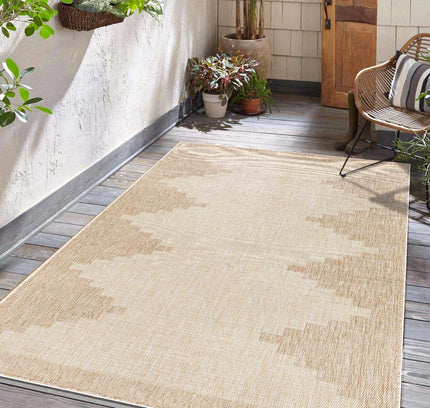 Djugun Beige Indoor & Outdoor Rug