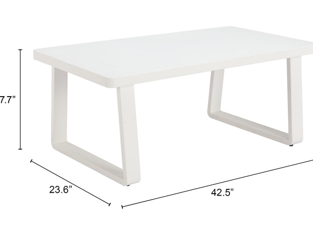 Welt Coffee Table White