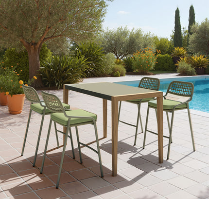 Rio Barstool (Set of 2) Green