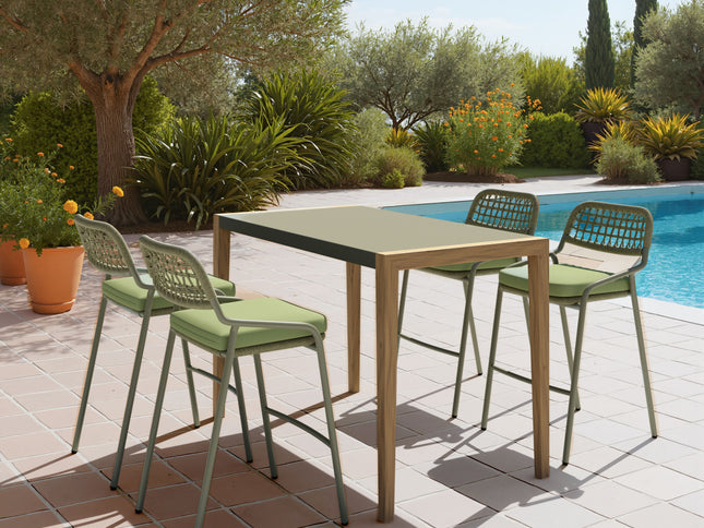 Rio Barstool (Set of 2) Green