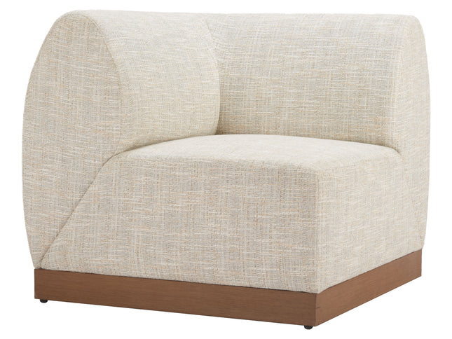 Christy Corner Chair Beige