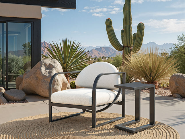 Flakt Accent Chair Ivory