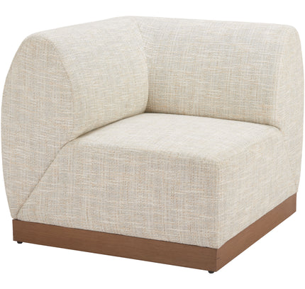 Christy Corner Chair Beige