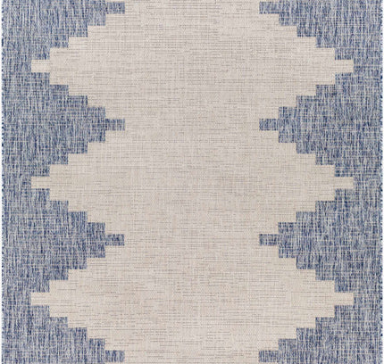 Djugun Blue Outdoor Rug - Clearance