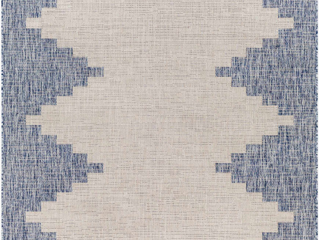 Djugun Blue Outdoor Rug - Clearance