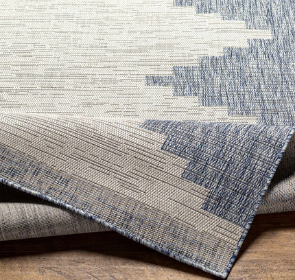 Djugun Blue Outdoor Rug - Clearance