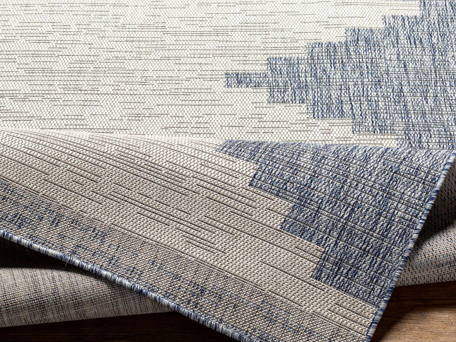 Djugun Blue Outdoor Rug - Clearance