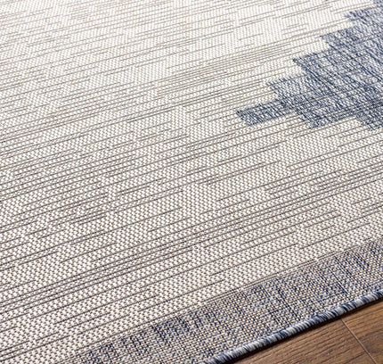 Djugun Blue Outdoor Rug - Clearance