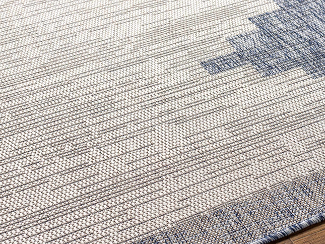 Djugun Blue Outdoor Rug - Clearance