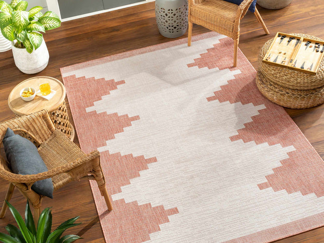 Djugun Peach Fuzz Indoor & Outdoor Area Rug