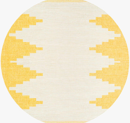 Djugun Yellow Outdoor Rug - Clearance