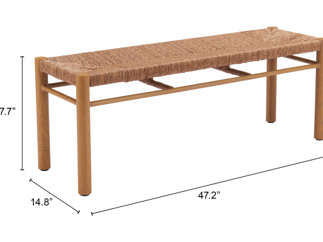 Iska Bench Natural
