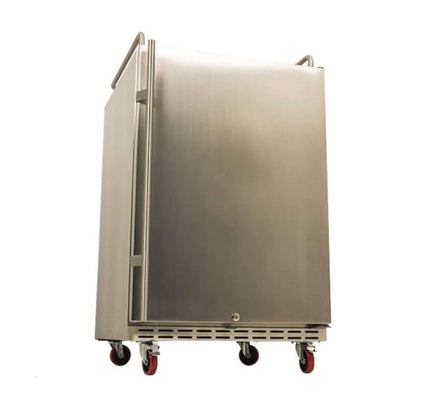 Edgestar 24" Outdoor Kegerator Conversion Refrigerator With Forced Air Refrigeration