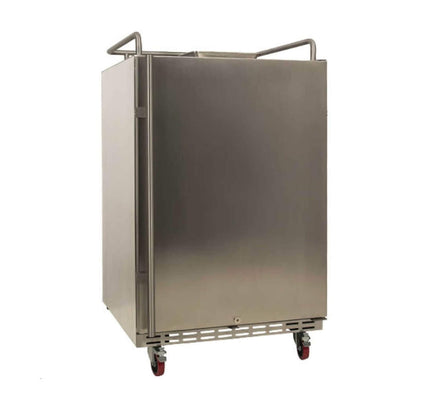 Edgestar 24" Outdoor Kegerator Conversion Refrigerator With Forced Air Refrigeration