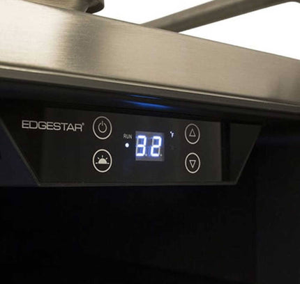 Edgestar 24" Outdoor Kegerator Conversion Refrigerator With Forced Air Refrigeration
