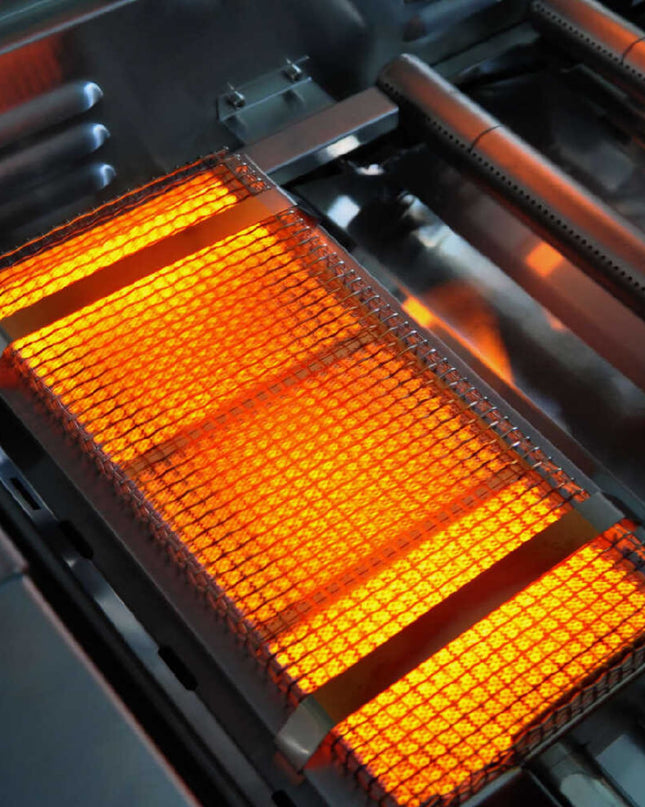 Edgestar 89K BTU 36" Liquid Propane Freestanding LED Lighting Grill Cart With Rotisserie