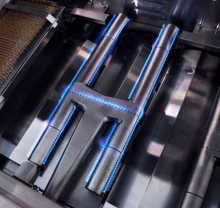 Edgestar 89K BTU 36" Natural Gas Freestanding Grill Cart With Lighting Knobs & Rotisserie