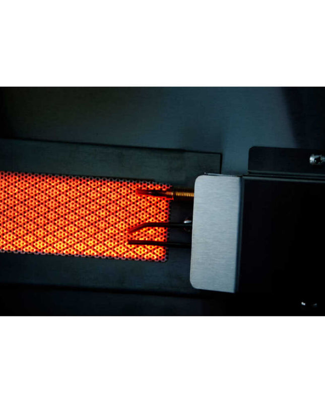 Edgestar 89K BTU 36" Natural Gas Freestanding Grill Cart With Lighting Knobs & Rotisserie