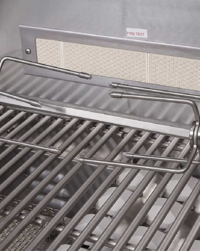 Edgestar 89K BTU 36" Natural Gas Freestanding Grill Cart With Lighting Knobs & Rotisserie