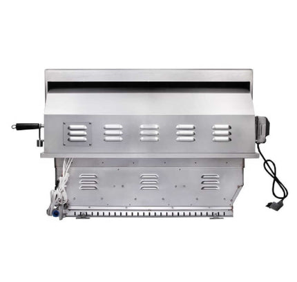 Edgestar 89K BTU 36" Wide Natural Gas Built In Grill With Insulated Jacket And Double Access Doors