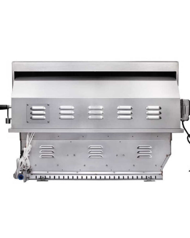 Edgestar 89K BTU 36" Wide Natural Gas Built In Grill With Insulated Jacket And Double Access Doors