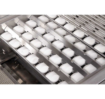 Edgestar 89K BTU 42" Wide Natural Gas Freestanding Grill Cart With Rotisserie And Lighted Knobs (SAK56935)