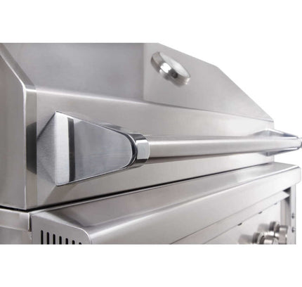 Edgestar 89K BTU 42" Wide Natural Gas Freestanding Grill Cart With Rotisserie And Lighted Knobs (SAK56935)