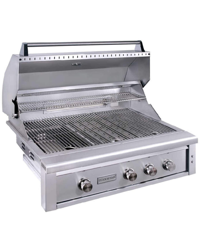 Edgestar 89K BTU 42" Wide Natural Gas Freestanding Grill Cart With Rotisserie And Lighted Knobs (SAK56935)