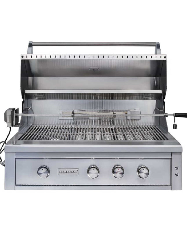 Edgestar 89K BTU 42" Built-In Natural Gas Grill With Insulated Jacket And Double Access Doors Insulated Jacket