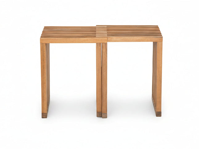 Riviera Extendable Stool (Set of 2) Natural